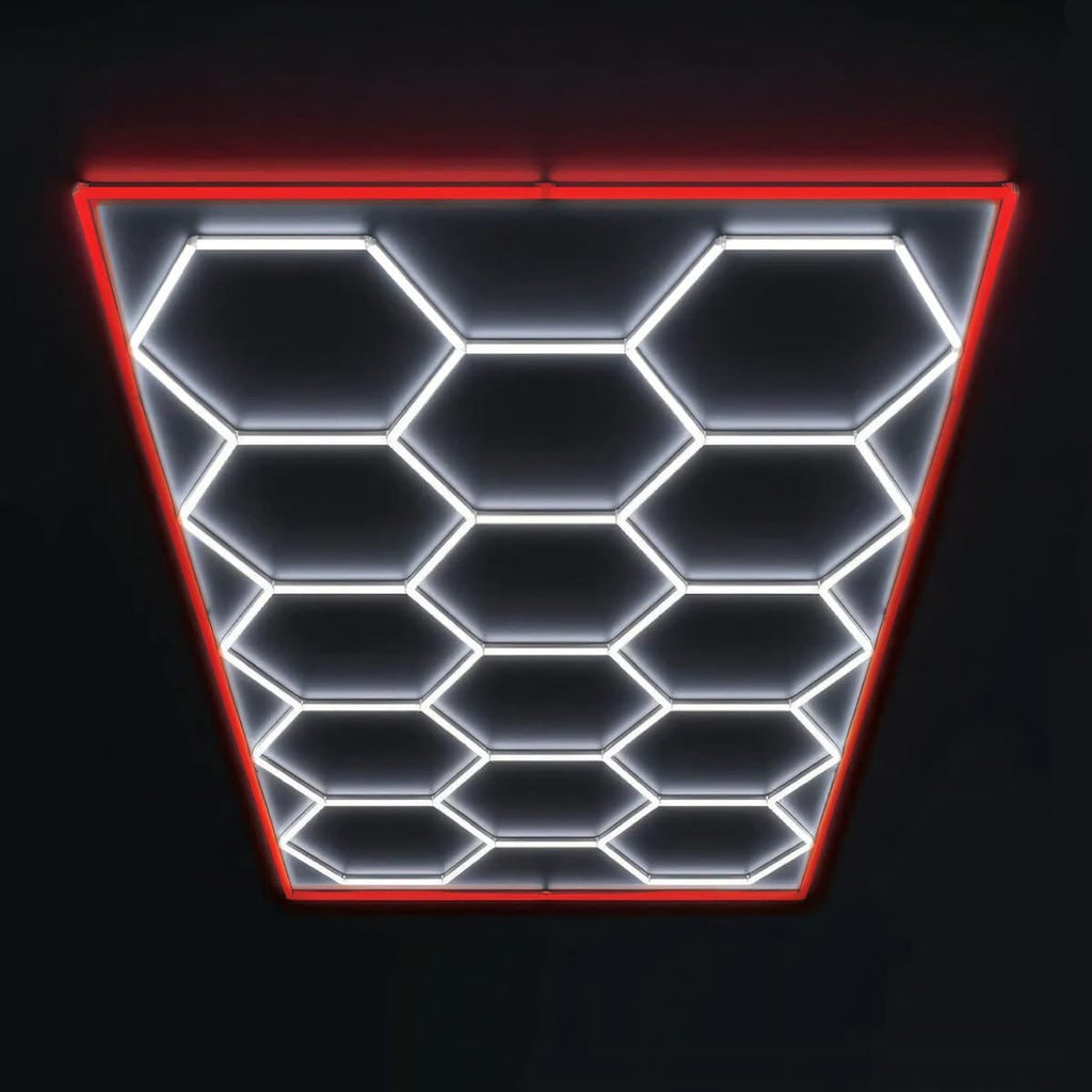 Hexagon LED ceiling light