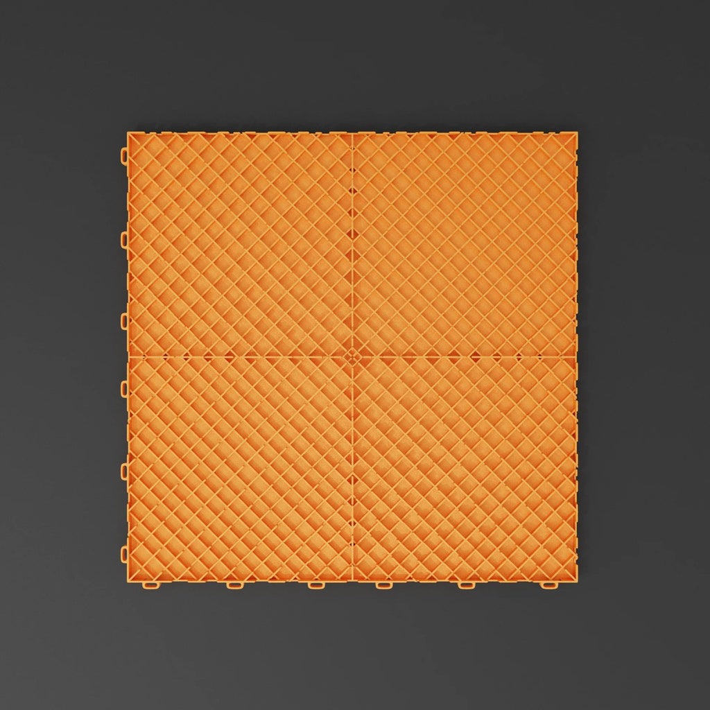 Interlocking Tile Close Orange - Set of 50