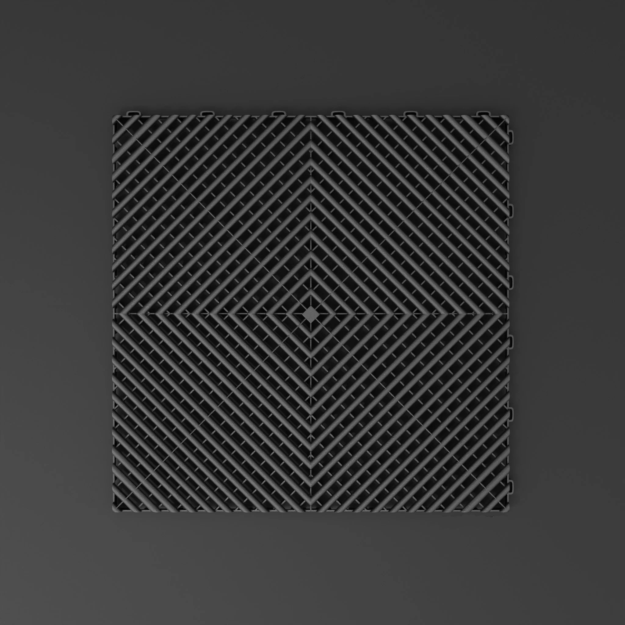 Kliktegel open Zwart