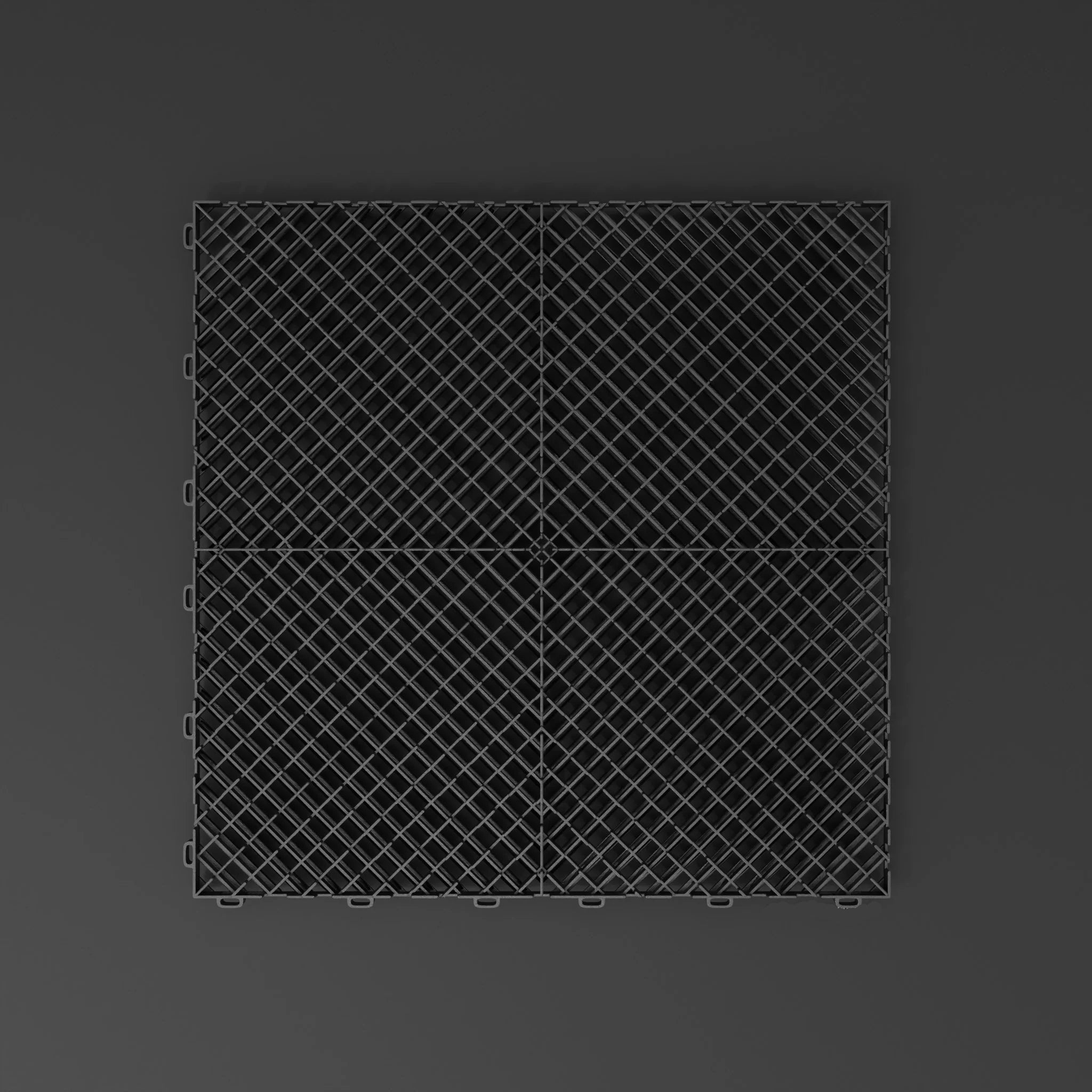 Kliktegel open Zwart