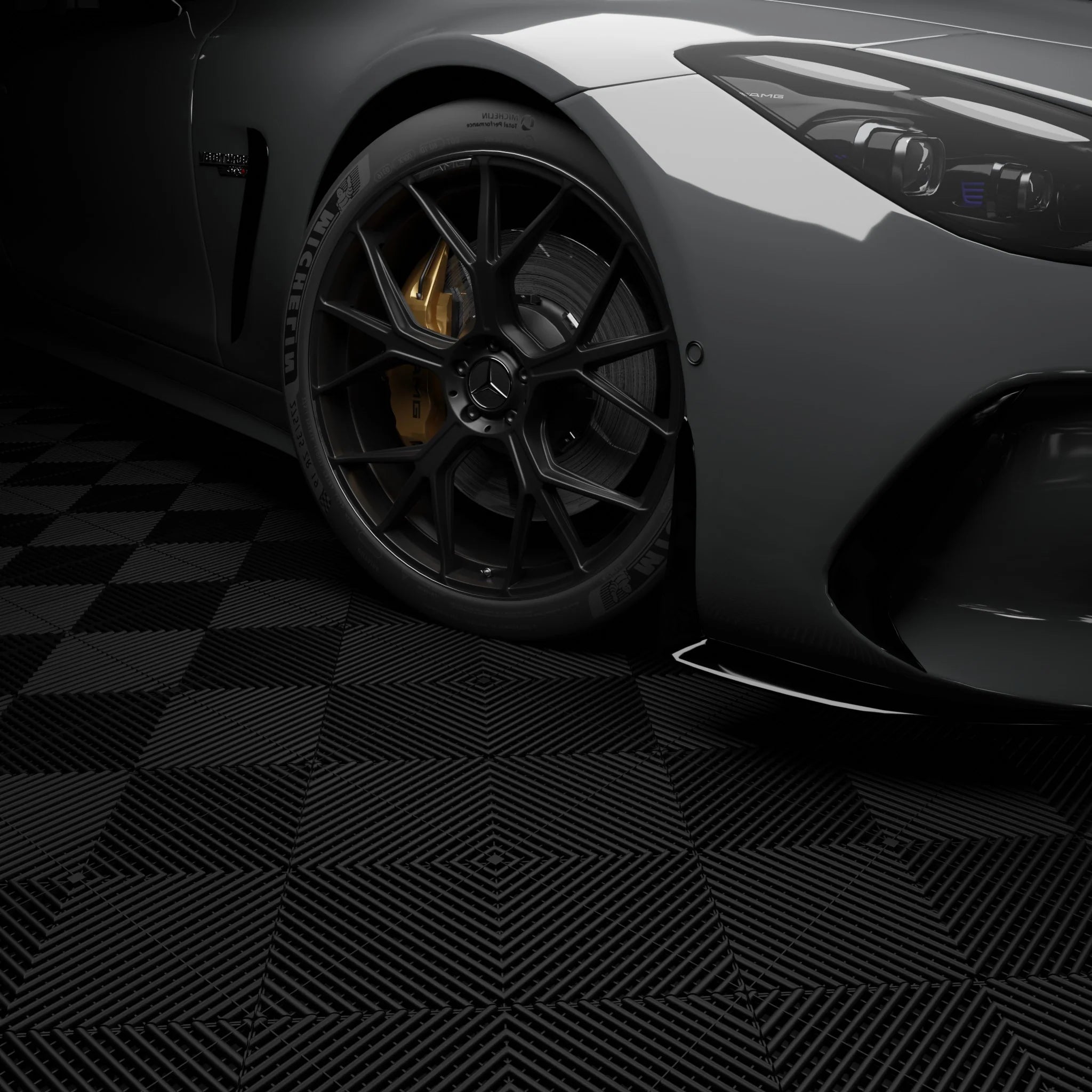 Kliktegel open Zwart