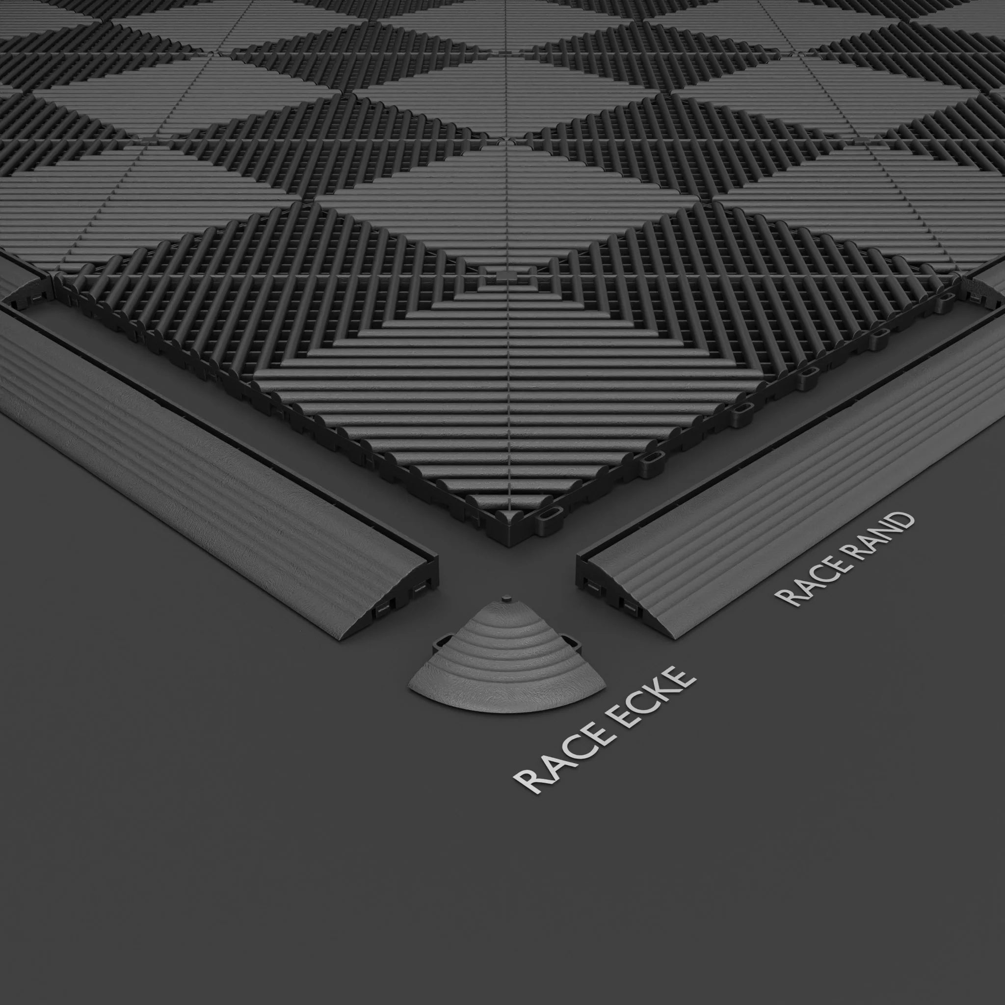 Kliktegel open Zwart