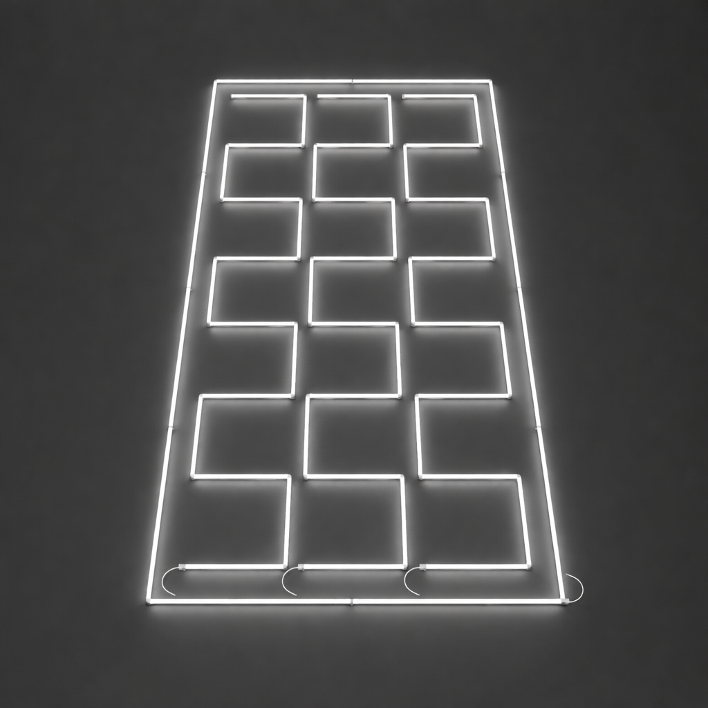 Labyrinth LED plafondverlichting (Wit)