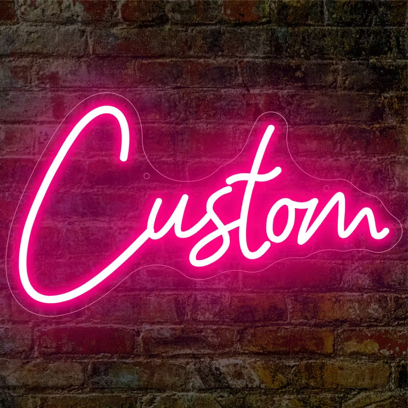 Customizable Neon LED Bord