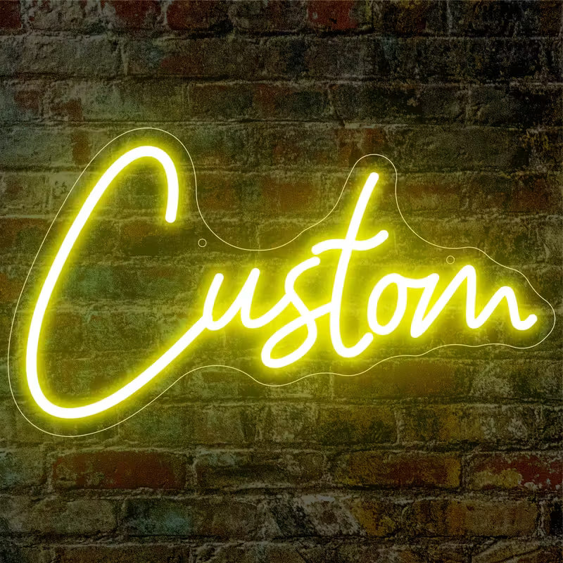 Customizable Neon LED Bord