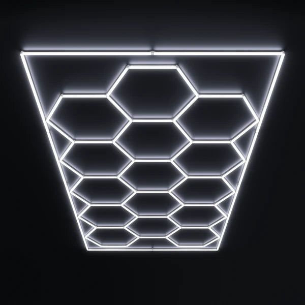 Hexagon LED plafondverlichting