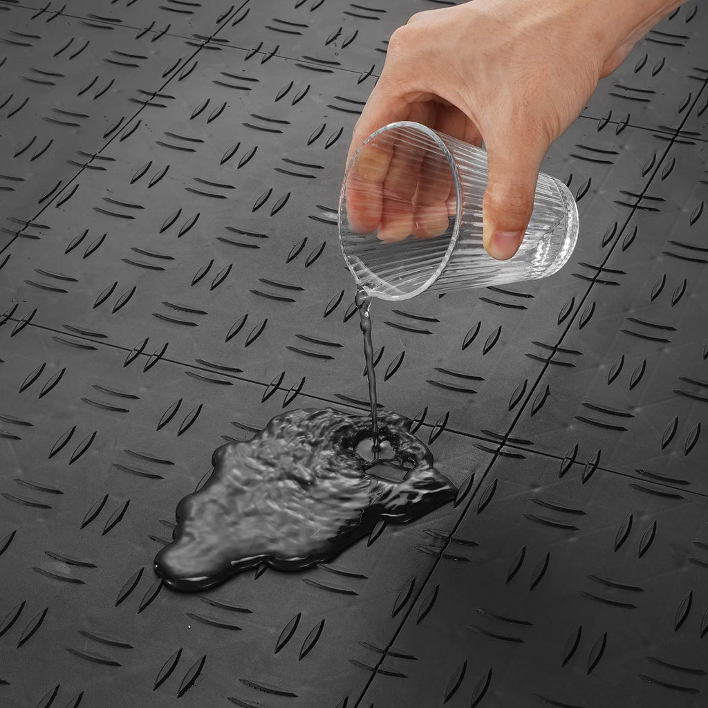 Garagetegel Zwart – 30,5×30,5cm – Set van 50