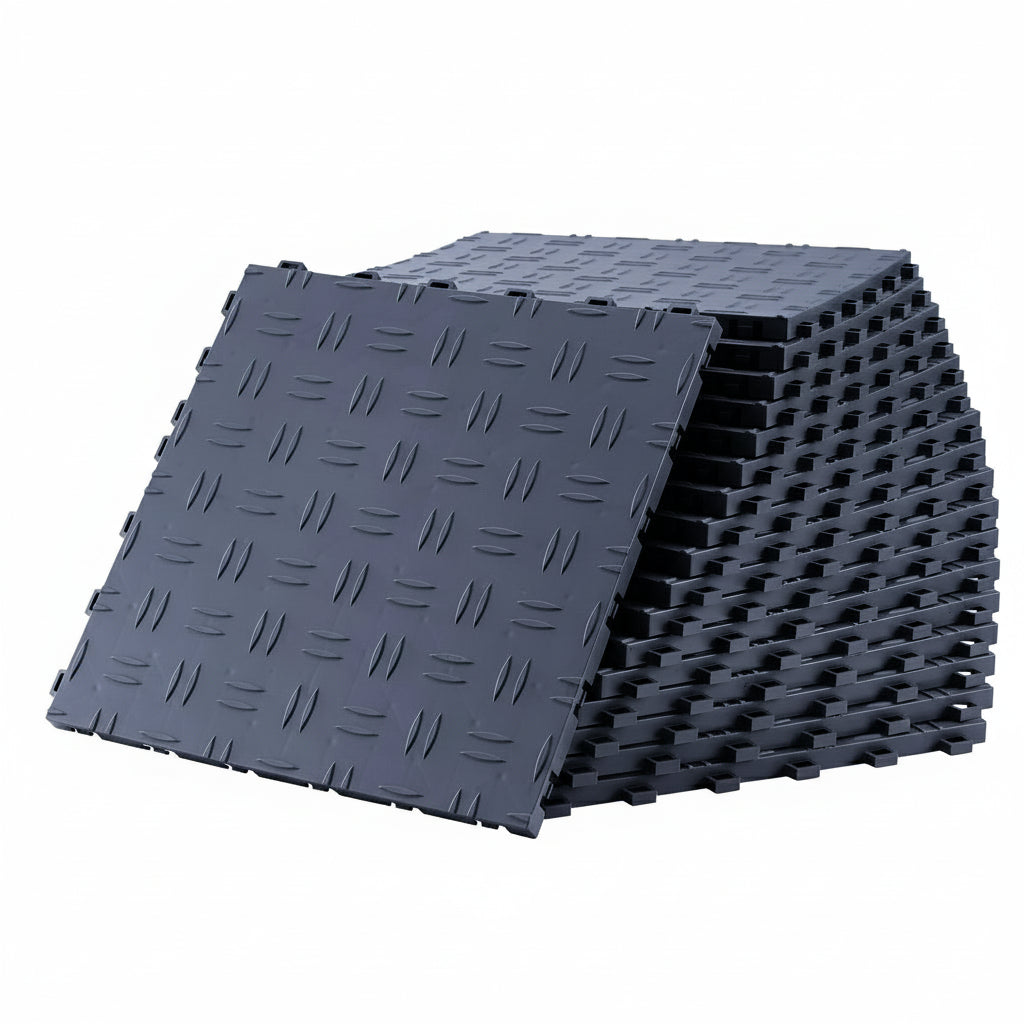 Garagetegel Antraciet – 30,5×30,5cm – Set van 50