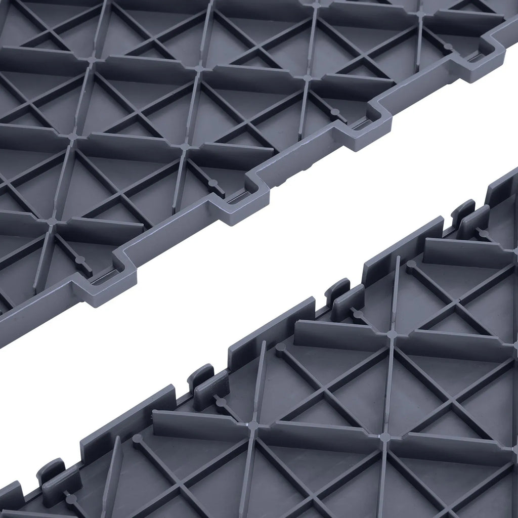 Garagetegel Antraciet – 30,5×30,5cm – Set van 50