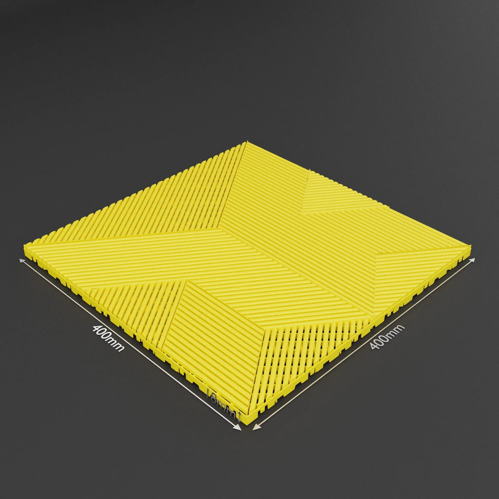 Click Tile 3D Yellow