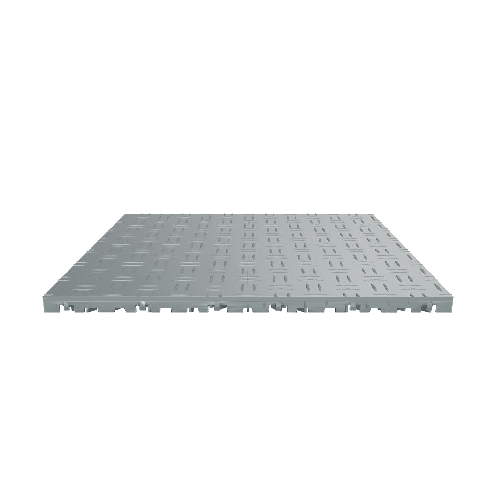 Interlocking Tile Closed Grey – Set of 50