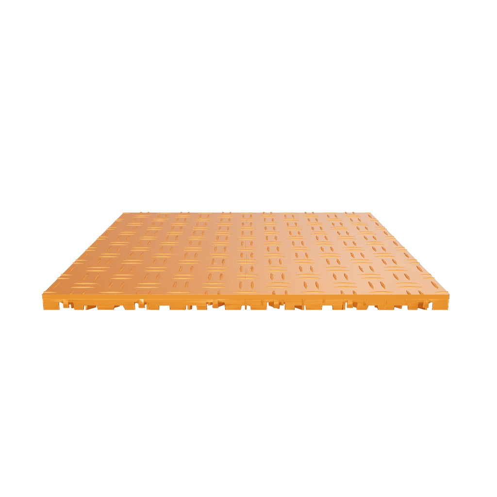 Interlocking Tile Close Orange - Set of 50
