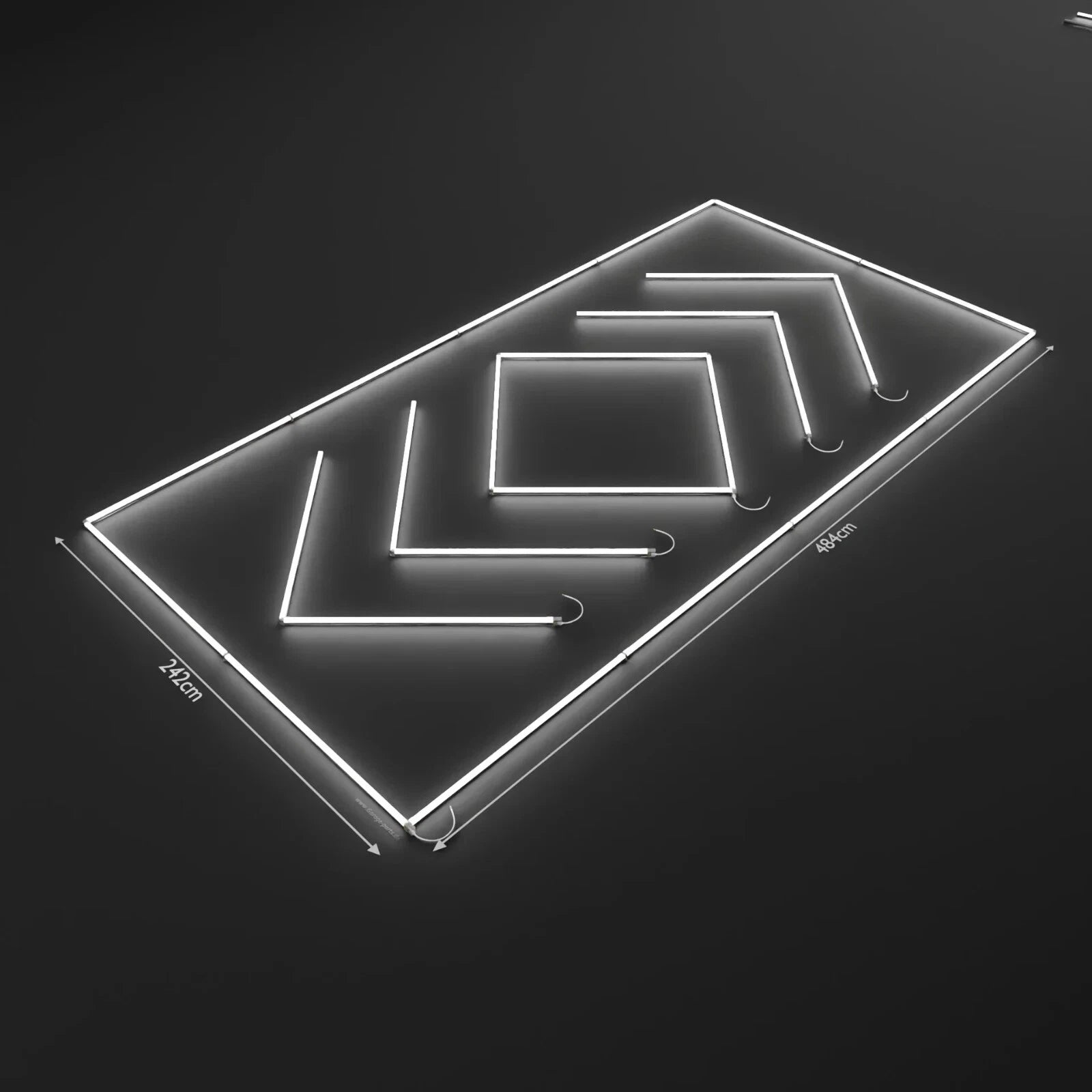 Arrow LED plafondverlichting (Wit)