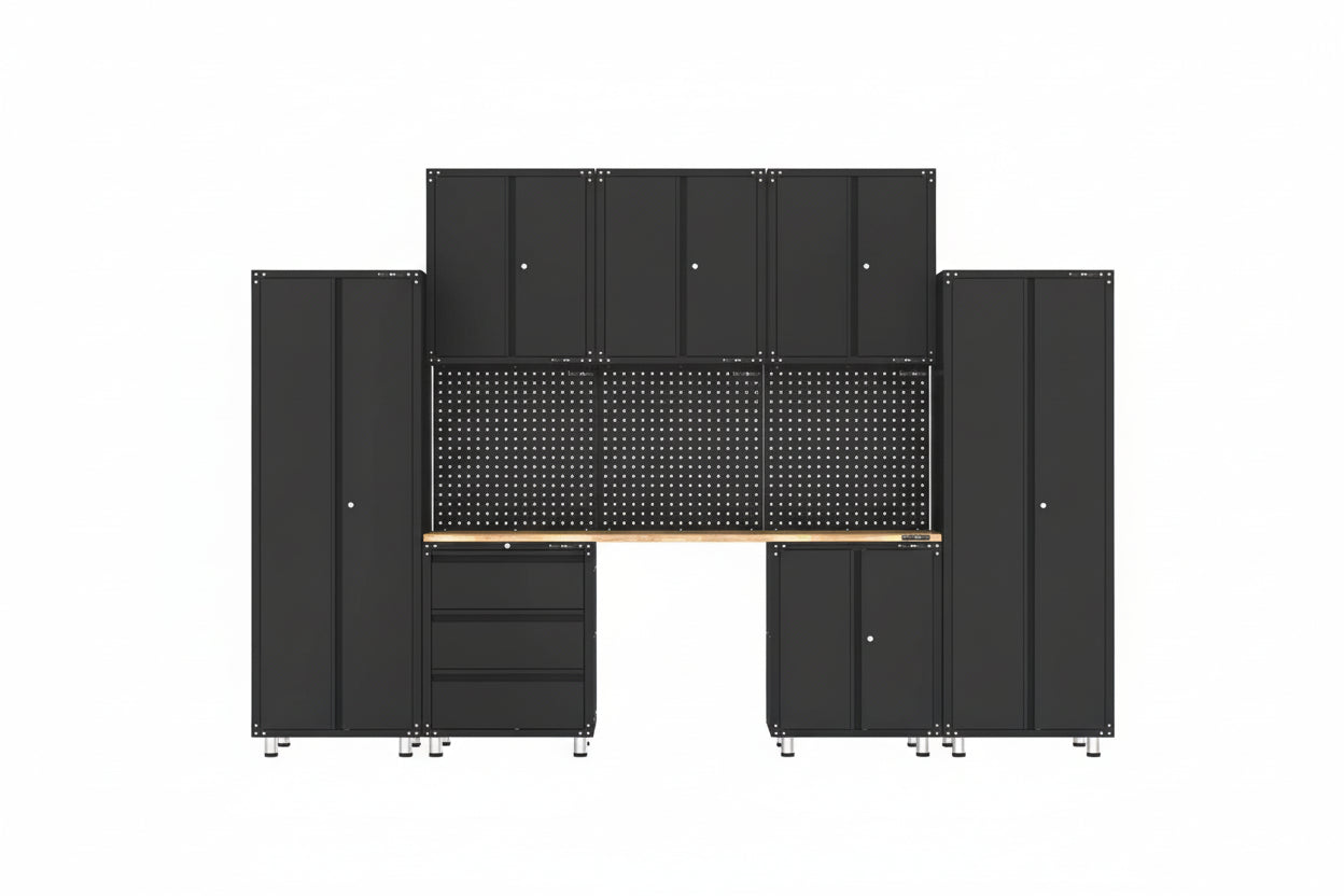 Modulair werkplaatsinrichting 11 delig